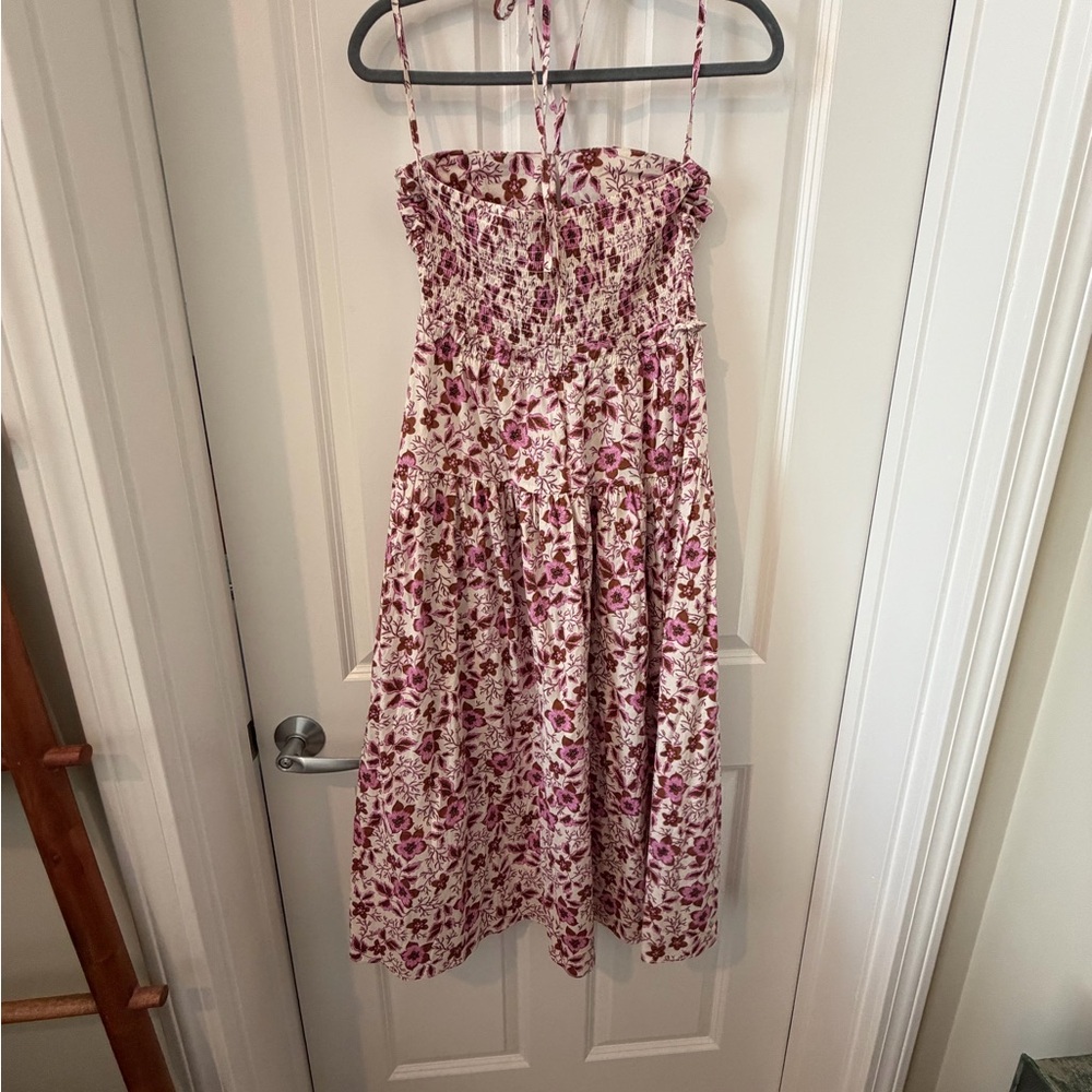 Flor Smocked Midi Dress